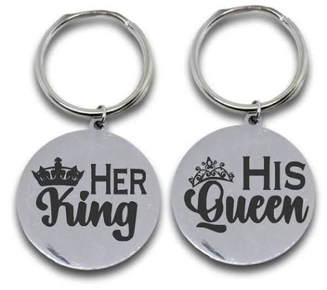 Die-Stamped Logo Keyring